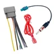 Car Stereo Wiring Harness Antenna Adapter Kit for 04-16 Dodge Jeep Chrysler