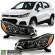 2017-2022 Chevy TRAX Non-Projector Type Headlights Headlamps Pair Set Left+Right