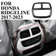 Fits For Honda Ridgeline 2017- 2023 Carbon Fiber Rear Air Vent Outlet Panel Trim