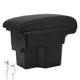 Car Armrest Storage Box for KIA Soul 2014-2019 - Double-Layer Console Organizer,