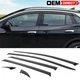 Fits 21-25 VW ID.4 6PCS Side Window Visors Acrylic Sun Vent Rain Deflector Shade