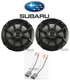 Kicker CS 6.5" Front Door Car Speaker Replacement Kit 2002-2005 Subaru WRX