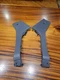 96-02 TOYOTA 4RUNNER CENTER CONSOLE UPPER PANELs blue-gray OEM p2116b68