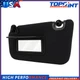 Left Driver Side Sun Visor Fits 2013-2019 Nissan SENTRA LEAF 1.6L 1.8L Black