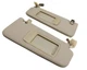2010-2016 BMW 528i 535i 550i (F10) FRONT LEFT & RIGHT SUNVISOR SHADE SET (Beige)