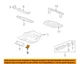 GM OEM 08-15 Captiva Sport,Vue Rear Body Floor Floor Rails-Extension 96474249