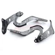 For Honda HR-V 2016-2022 Hood Hinge Left+Right Side Black HO1236141 HO1236142