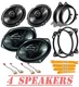 Pioneer Front Door 6.5" | Rear Deck 6x9" Speakers for 2003-2013 Toyota Corolla