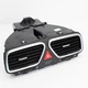2009-2016 Volkswagen EOS CENTER DASH Dashboard AIR HEATER VENT VENTS Hazard OEM