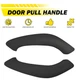 Fit BMW X2 F48 X1 F39 F49 2016-2020 Pair Black Inner Door Pull Handle Trim Cover