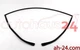 BMW 51317008911 E63 E64 6-SERIES FRONT WINDSHIELD UPPER SEAL 645CI 650I M6 OEM