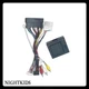 Fits Hyundai Elantra Santa Fe IX45 16 Pins Stereo Harness with Canbus Box New