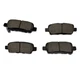 Rear Ceramic Brake Pads For Nissan Altima Rogue Maxima Murano Sentra G35 G37 Q50