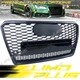 🔥For Audi A7 S7 2012-2015 Front Honeycomb Mesh Grill Grille RS7 Style