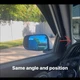 Honda CR-Z 2011-2012 Wide-Angle Polarized Mirrors