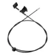 For 1996-2000 Honda Civic Hood Release Cable w/ Pull Handle 74130S01A01 912-010