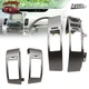 4PCS/Set For Toyota Prius 2004-2009 Center Inner A/C Dash Air Vent Cover Trim