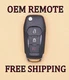 OEM 15 16 17 18 19 20 21 22 23 24 FORD F150 FLIP STYLE KEY REMOTE FOB 164-R8130