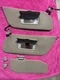 1999 2007 Ford F250 Sun Visor Tan Cloth Lighted Mirror LH RH OEM Visors F350 V18