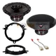 Rockford Fosgate  6.5" Speakers & Adapters for listed Toyota/Lexus/Scion 1998-Up