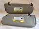 2015 Hyundai Veloster driver and passenger side sun visors; METAL roof