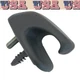 1pc Dark Grey Coat Hook clip 2019 - 2024 For Chevrolet Silverado 1500 2500 3500