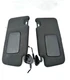 2015 to 2021 SUBARU WRX RIGHT LEFT SUNVISOR SUN VISOR SET ILLUMINATED W/MIRROR