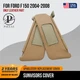 Sunvisors Cover Skin PVC Leather for Ford F150 2004-2008 Beige Tan