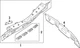 Genuine Nissan Floor Pan Splash Shield 74798-4BA0A