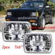 7x6" 5x7 Led Headlights Housing fit GMC C1500 C2500 C3500 K1500 S15 Pickup Truck