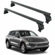 For Porsche Cayenne (9PA) 2002-2010 Roof Rack Cross Bars Fix Point Pro 6 Alu Bla