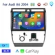 For Audi A6 2004 2+32GB Carplay Android 13 Car GPS Navi Stereo Radio BT Camera