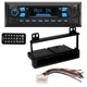 NEW Bluetooth Car Stereo MP3/USB  AM/FM Radio Install kit for 1999-04 Ford F-250