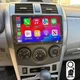4+64GB Android 15 For Toyota Corolla 2009-2013 Car Stereo Radio CarPlay +Camera
