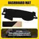 Dashboard Dash Mat Non-Slip Protector Cover Fit Subaru Legacy Outback 2004-09 US