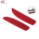 Left & Right Rear Bumper Reflector Fits For Mazda 3 Sport 2013-2016