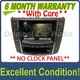 10-12 Lexus IS250 IS350 OEM Navigation Display Climate Control W/O CLOCK PANEL