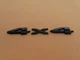 19 20 21 22 23 24 DODGE RAM 1500 2500 3500 4X4 REAR EMBLEM LOGO BADGE SIGN 48126