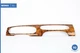 04-09 Jaguar XJ8 VDP X350 X358 Dashboard Instrument Cluster Bezel Trim Wood OEM