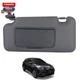 For Honda HR-V EX LX Sport 16-22 Sun Visor Driver Side Left Gray W/ Light Mirror