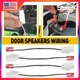 4 Pcs Car 72-6514 Door Speaker Wire Harness Plug Adaptor For Dodge Journey Jeep
