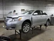 2009 Toyota Camry Front Driver Seat Belt Latch Gray