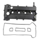 Valve Cover Compatible with Mazda 3 2.0L 2.3L Naturally Black(Upgrade plastic)