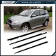 For 2006-2008 Toyota Rav4 Front & Rear Door Window Seal Belt Molding