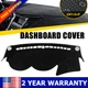 For 2011-2014 Hyundai sonata Dash Cover Mat Dashboard Pad Black Carpet