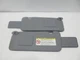 2001-2003 Toyota RAV4 Sun Visor Pair Driver Passenger Gray Vinyl OEM