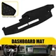 Black Dashboard Dash Pad Cover Mat Fit For Chevy Silverado C1500 C2500