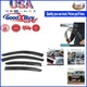 2014-2019 Mazda 3 Window Visors 4-Piece Acrylic Rain Guards Tinted Self-Adhes...