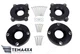Tema4x4 Front and Rear Lift Kit 30mm for Porsche CAYENNE 2002-2010