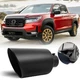 Exhaust Pipe 4" Inlet 8" Outlet Bolt-On 15" Throat For Honda Ridgeline 2006-2023